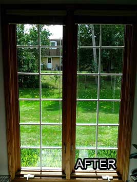 Window glass replacement after - Window repair Inc
